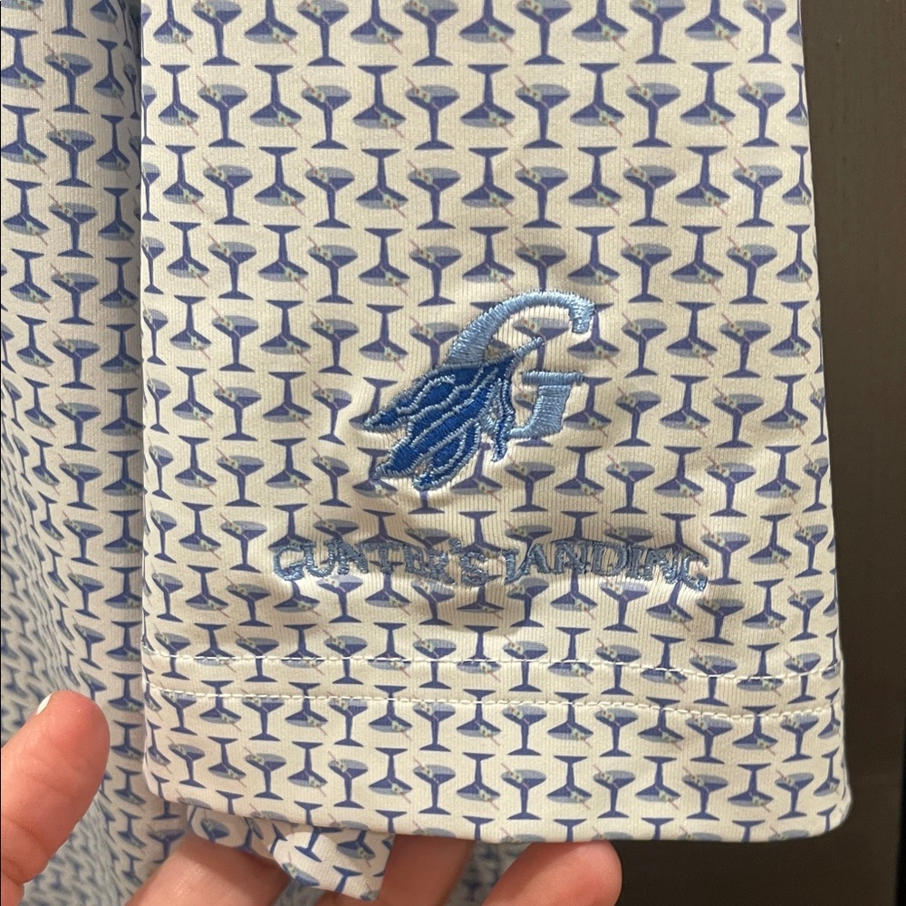 Classic Patterned Polo Shirt - image 4